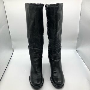 Naturalizer Black Heeled Boots 10